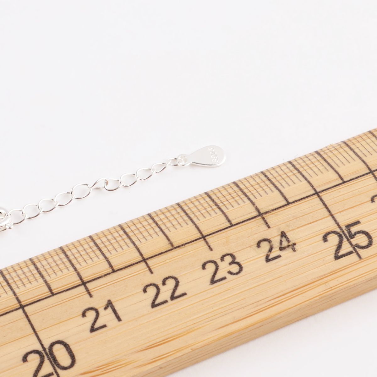 925 Sterling Silver Pavé CZ Interlocking Double Ring Necklace