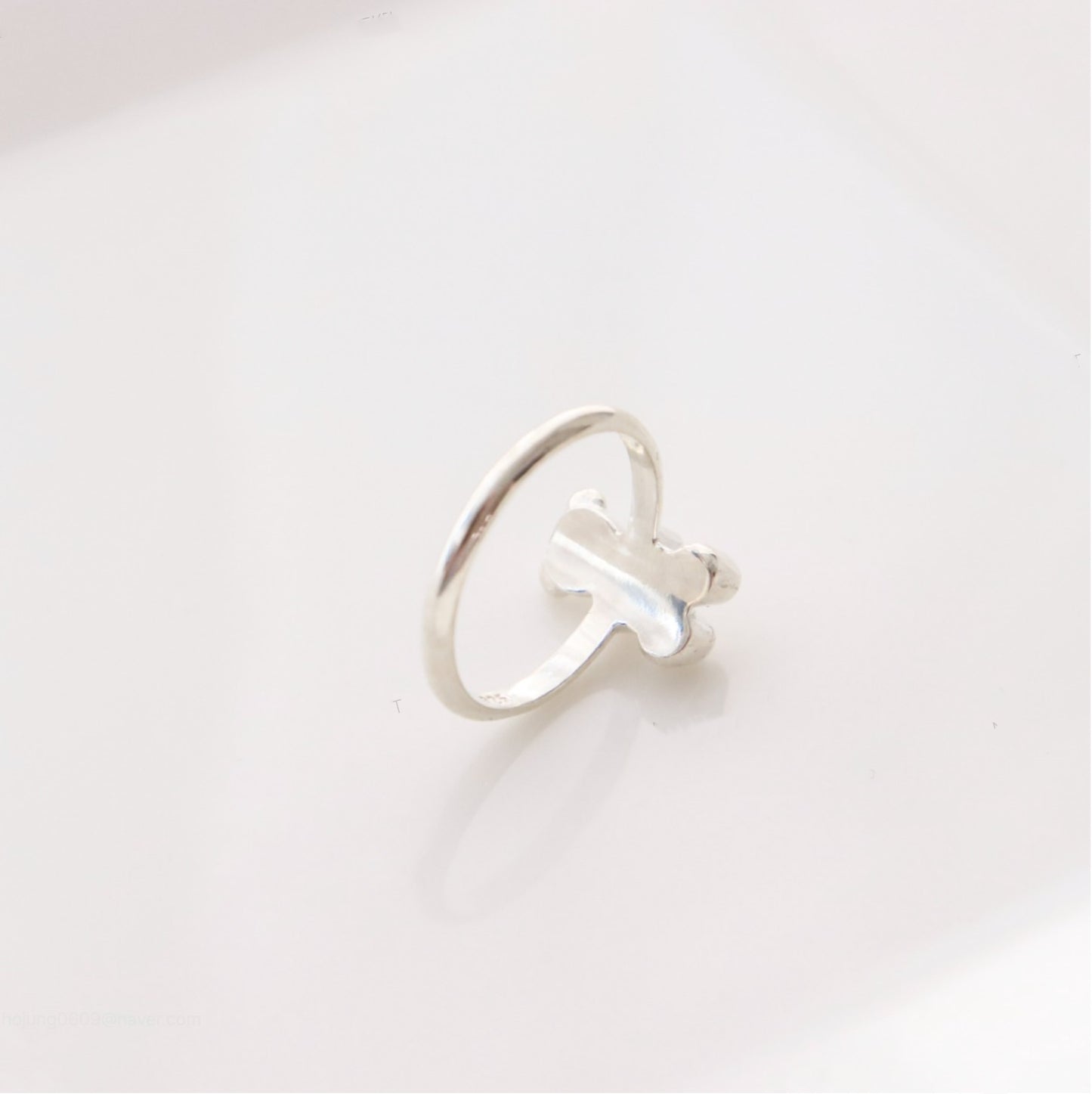 925 Sterling Silver Teddy Bear Ring – Cute Unique Adjustable Gift for Women & Girls