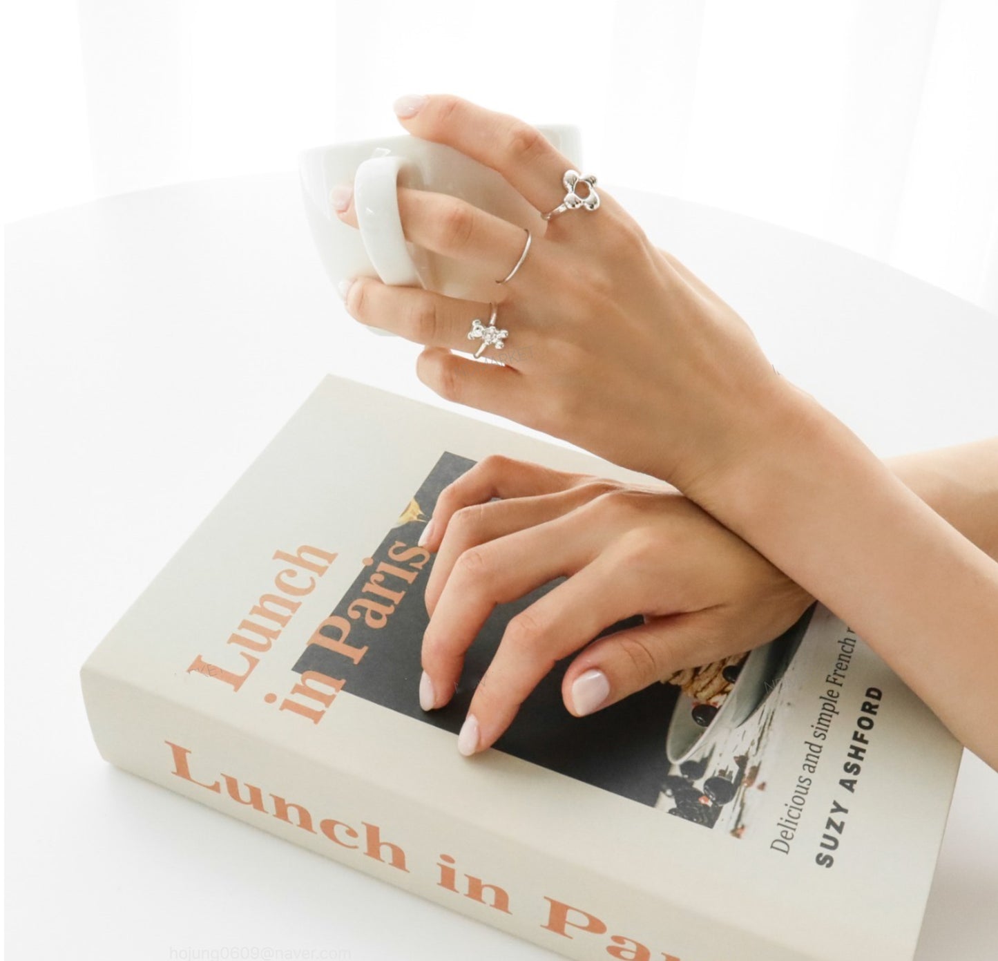 925 Sterling Silver Teddy Bear Ring – Cute Unique Adjustable Gift for Women & Girls