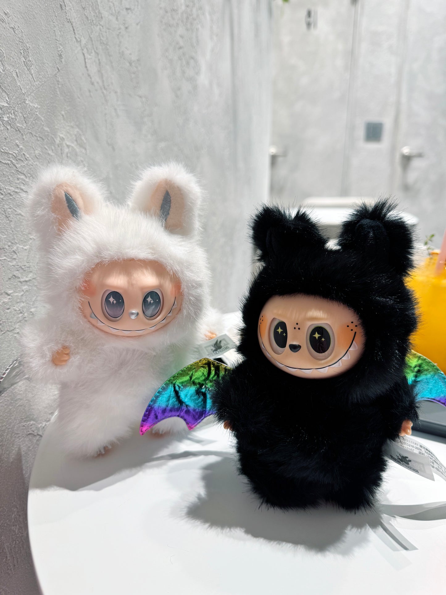 La Bubu-Inspired Monster Keychain, Zimomo Plush Bag Charm,Cute LaBubu doll