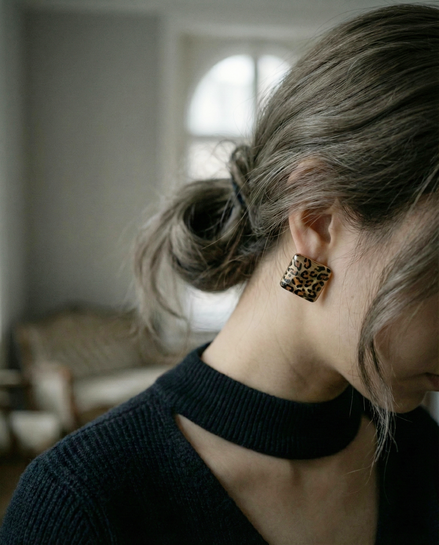 Lightweight Leopard Bold Statement Earrings 3 Styles CCB