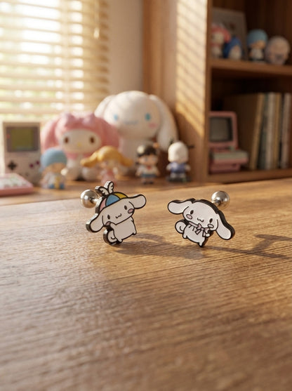 Cinnamoroll Barbell Ball Earring  | Handmade in Korea