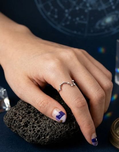 Big Dipper Constellation Ring — 925 Sterling Silver