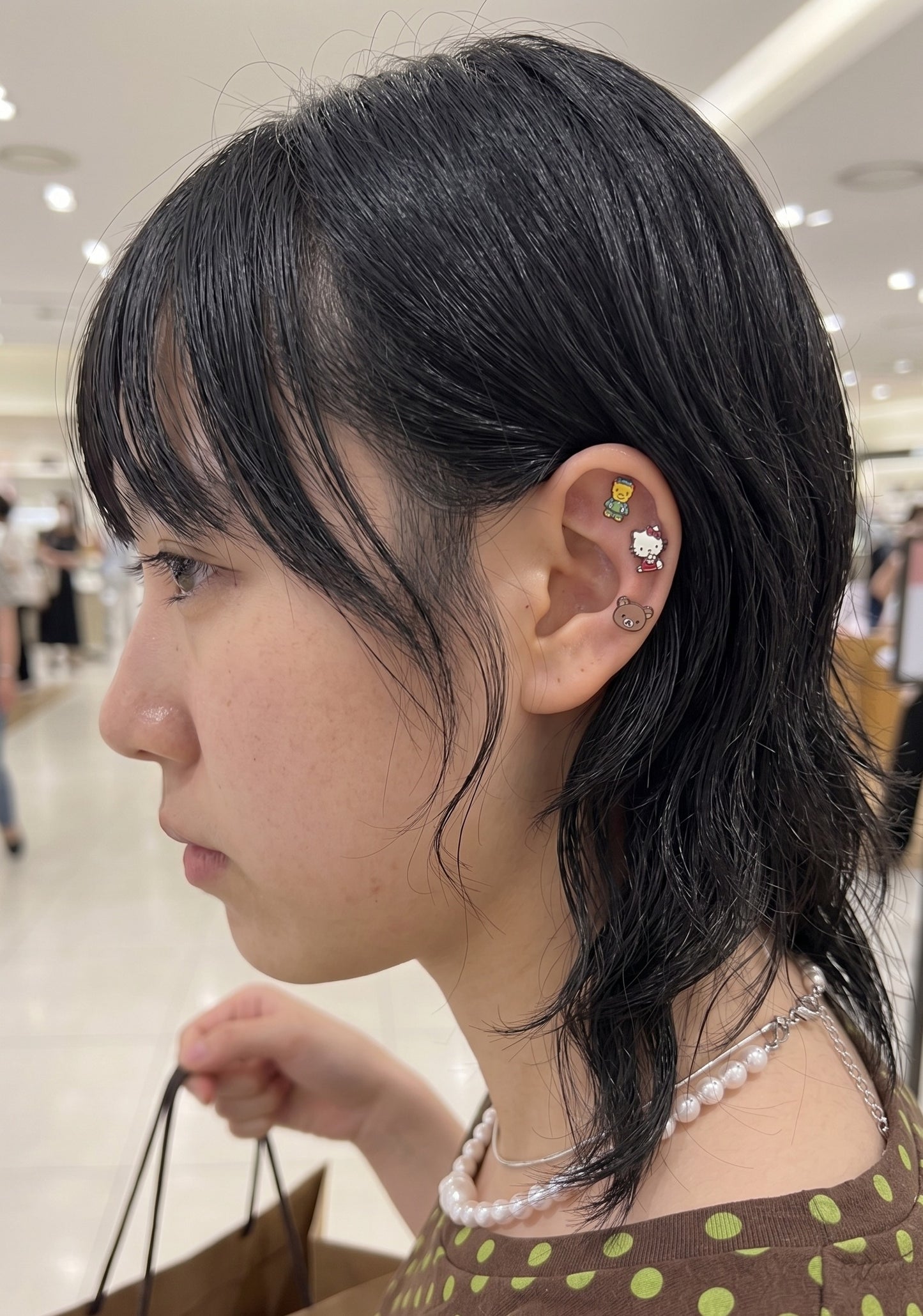 Hello Kitty & Rilakkuma Surgical Steel Piercing | K-Jewelry