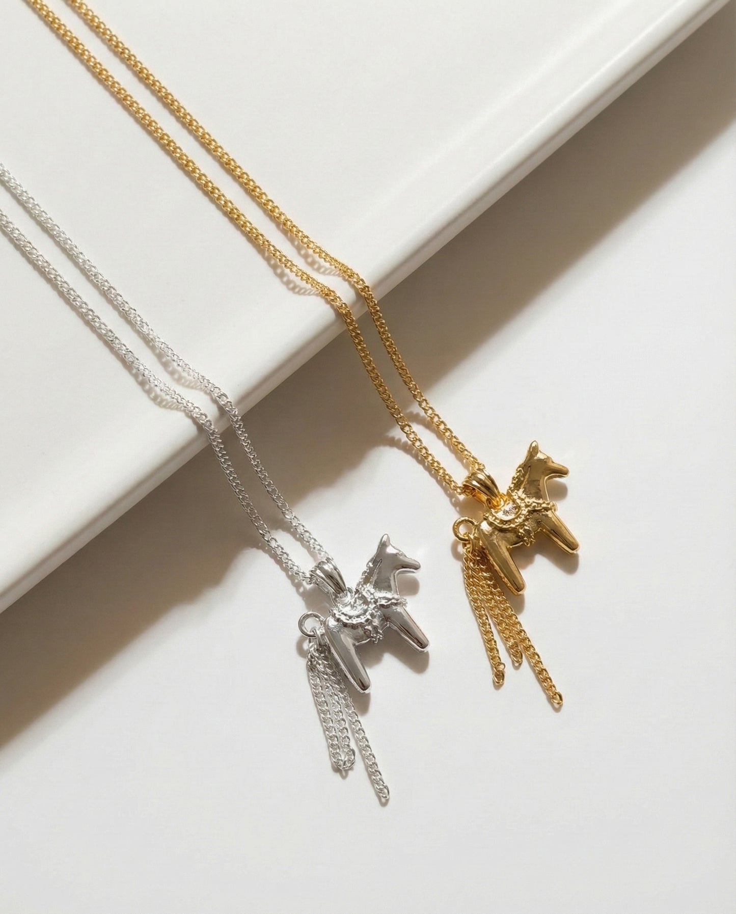 2026 Year of the Horse Lucky Necklace | 925 Silver Celestial Horse Pendant 40+5cm