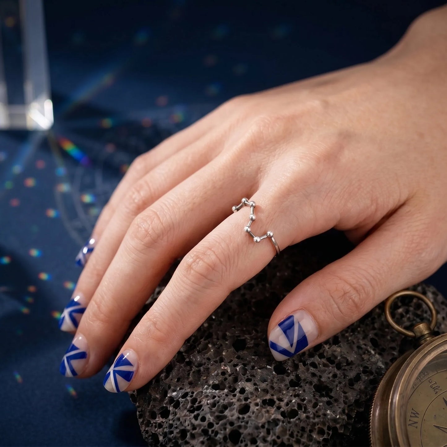Big Dipper Constellation Ring — 925 Sterling Silver