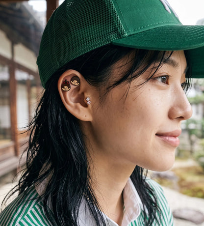 Monchhichi & Kiki Mismatch Earrings — The Nostalgia Duo