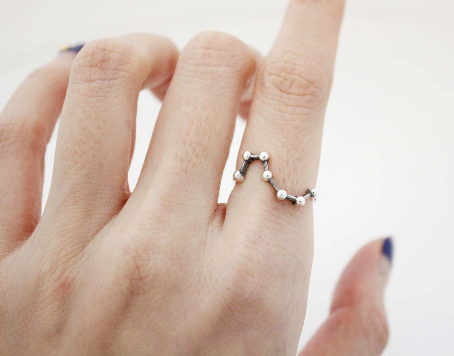 Big Dipper Constellation Ring — 925 Sterling Silver