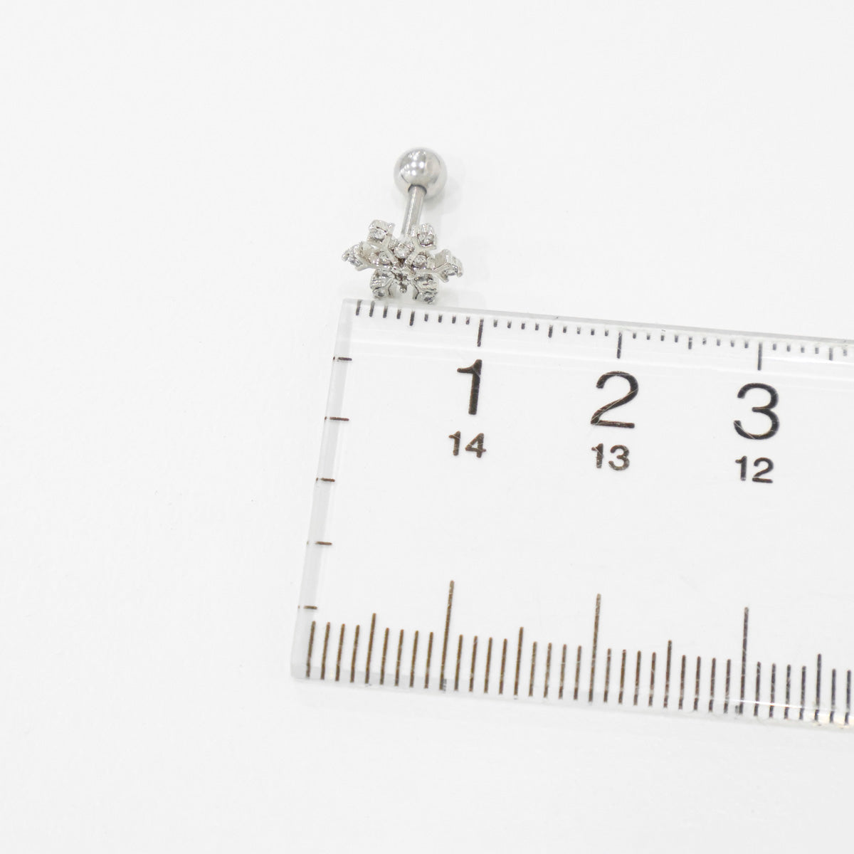 Winter Snowflake Stud Earrings – 2 Styles in Gold, Silver & Rose Gold | 8TTITTO8