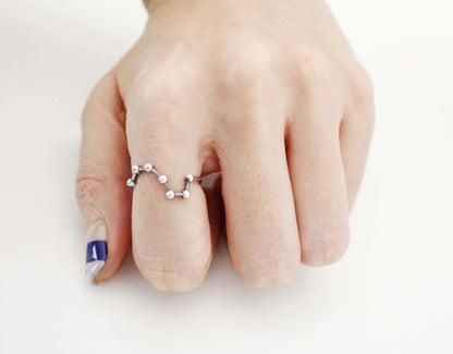 Big Dipper Constellation Ring — 925 Sterling Silver