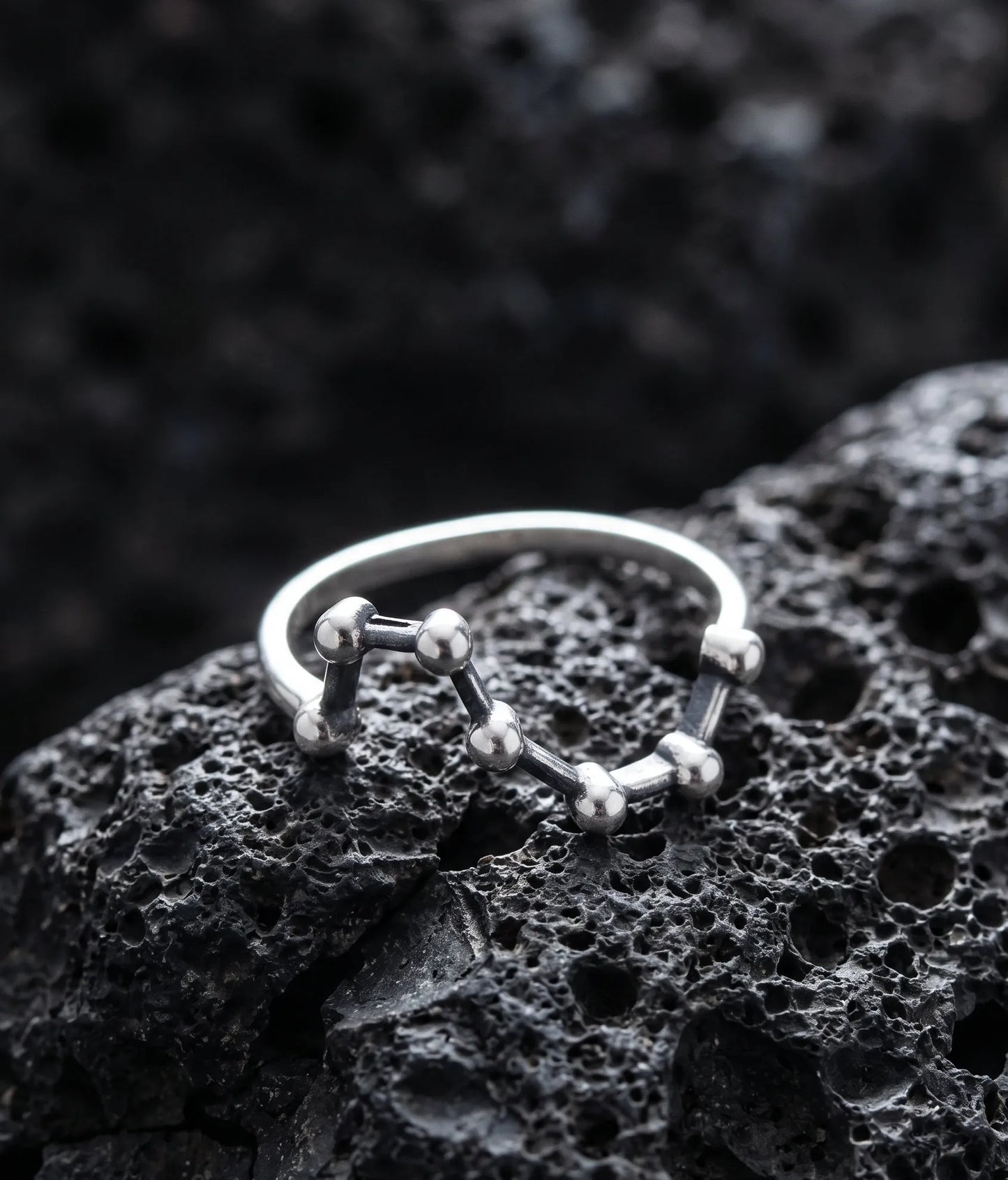 Big Dipper Constellation Ring — 925 Sterling Silver
