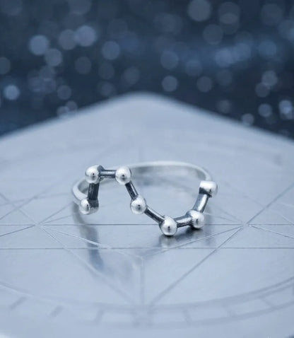 Big Dipper Constellation Ring — 925 Sterling Silver