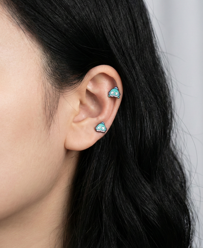 Sanrio Hangyodon Barbell Stud | K-Kawaii Piercing