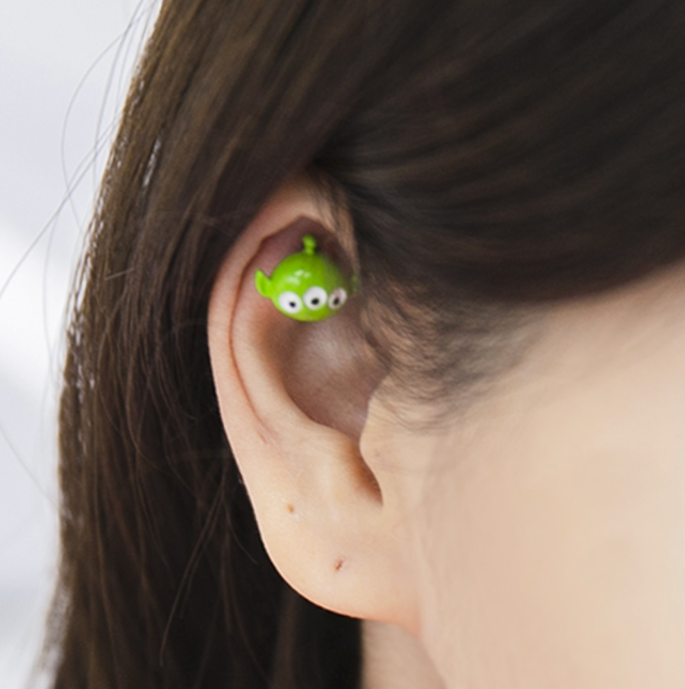 Tsum Tsum Inspired Surgical Steel Cartilage Earrings Handmade Disney Character