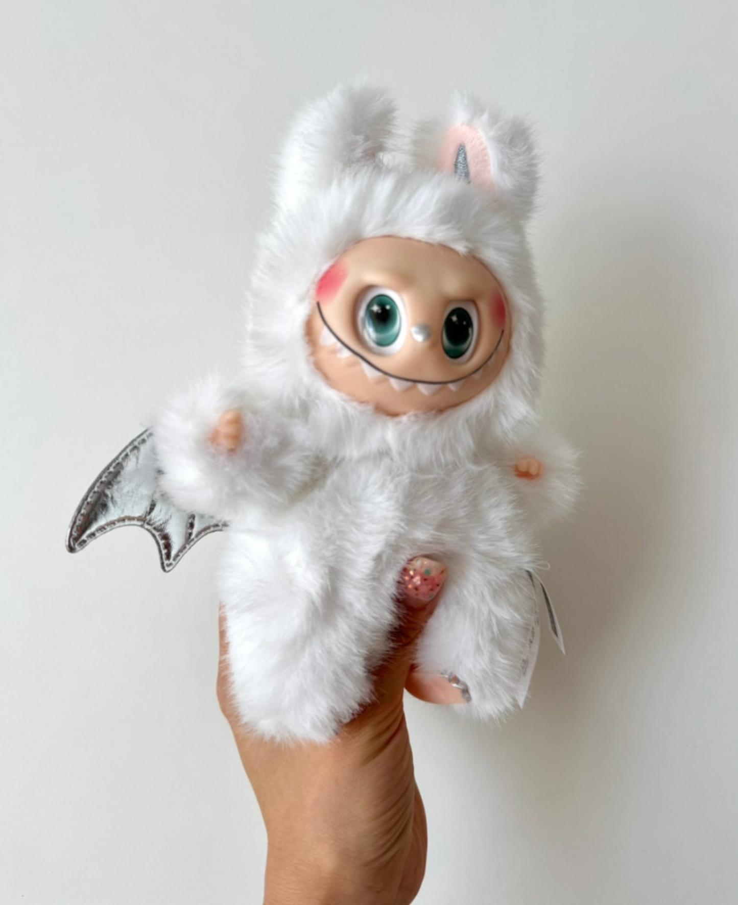 La Bubu-Inspired Monster Keychain, Zimomo Plush Bag Charm,Cute LaBubu doll