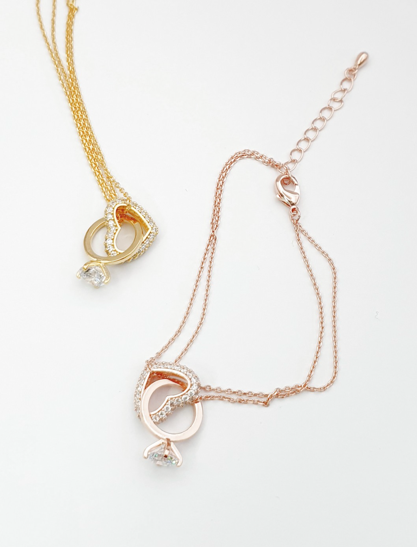 Minimalist Triangle Pendant Chain Bracelet, Delicate Triforce Symbol chram bracelet