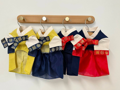 Korean Hanbok for Dogs - Traditional Pet Outfit