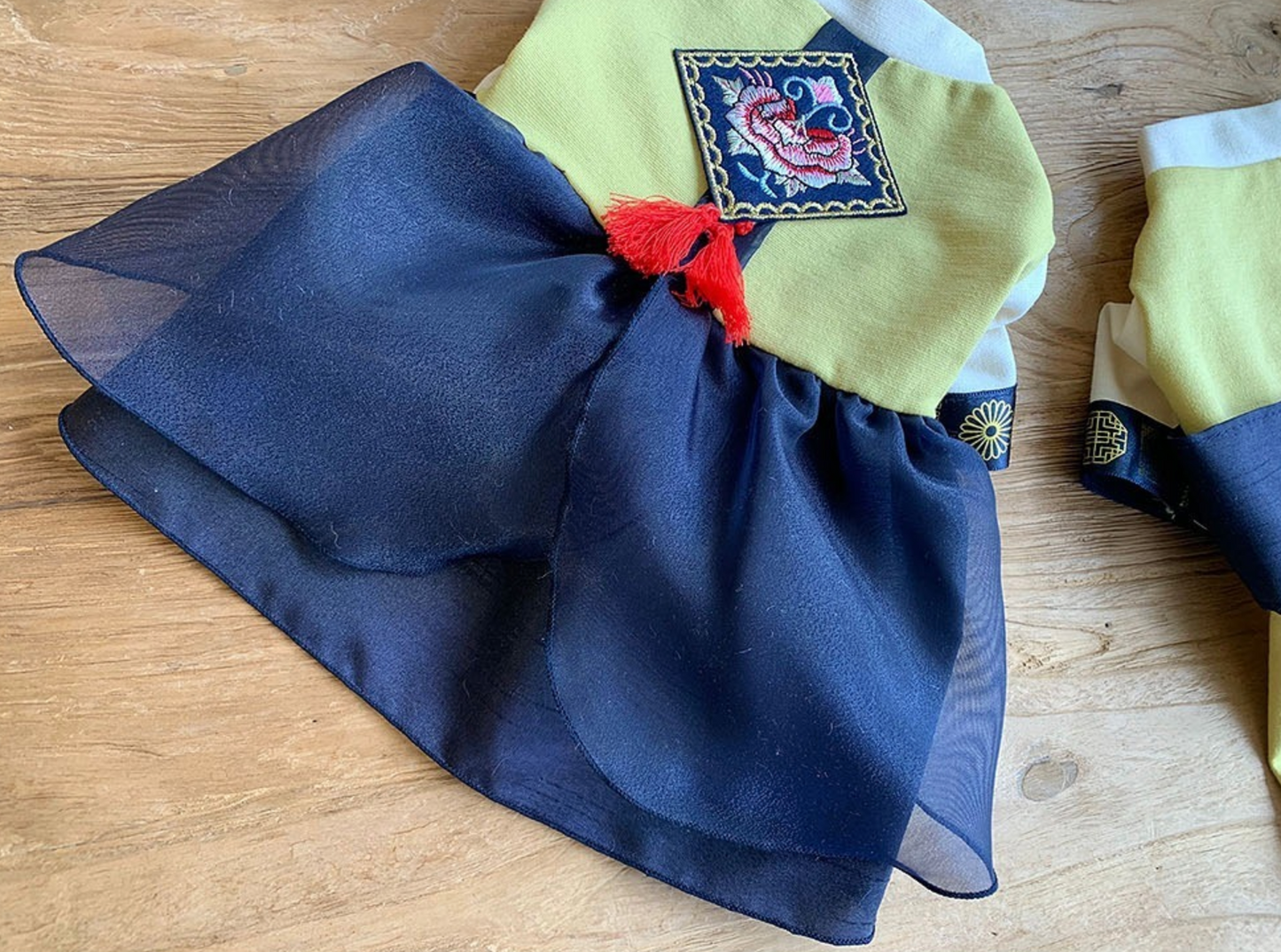 Korean Hanbok for Dogs - Traditional Pet Outfit