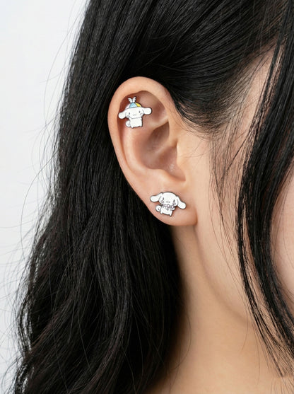 Cinnamoroll Barbell Ball Earring  | Handmade in Korea