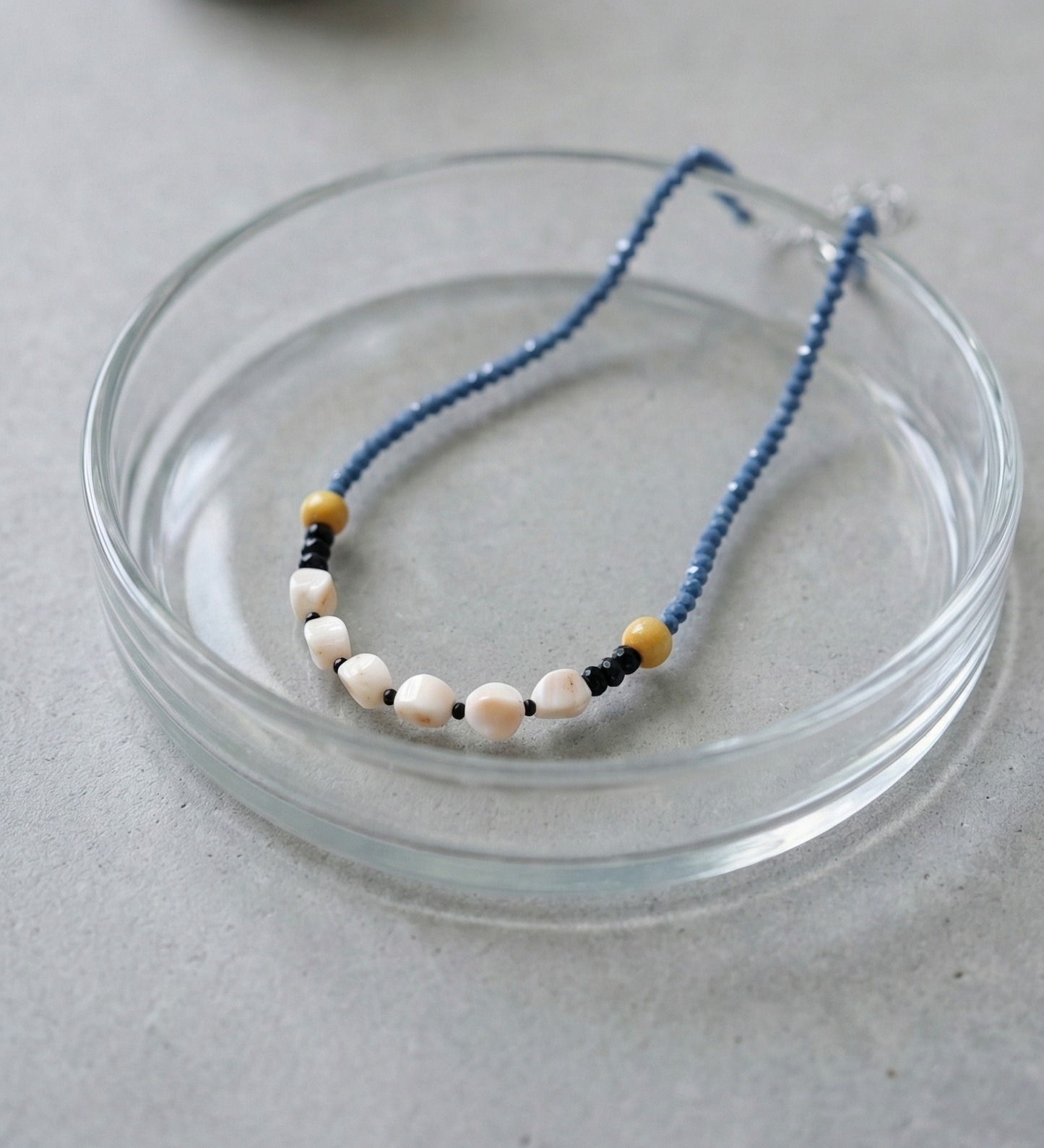 Colorful Beaded Choker Necklace - Y2K Summer Aesthetic Jewelry (5 Colors)