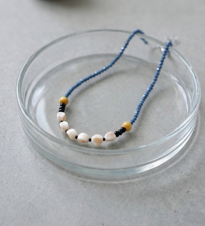Colorful Beaded Choker Necklace - Y2K Summer Aesthetic Jewelry (5 Colors)