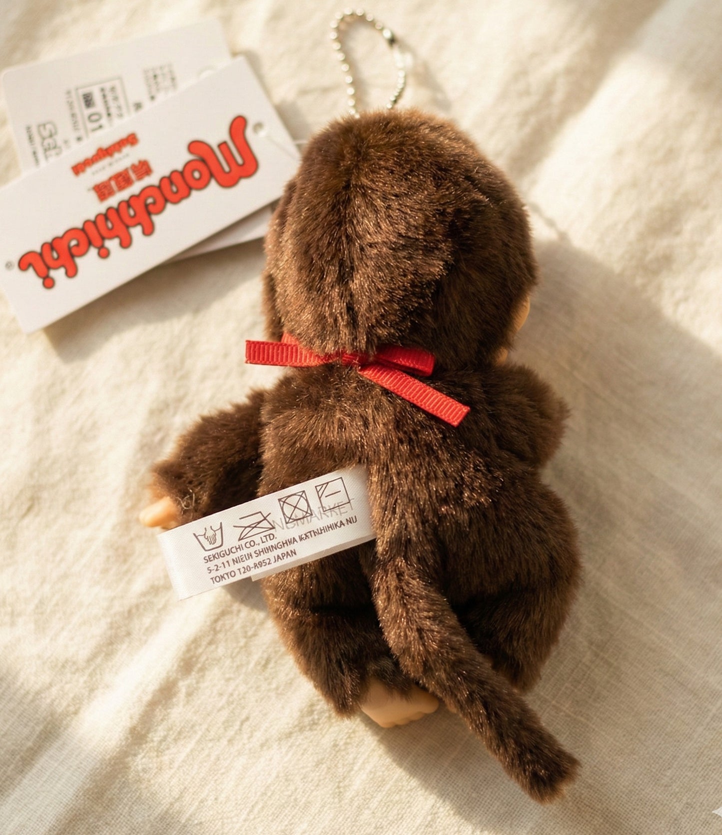 Monchhichi Plush Keychain Bag Charm – Vintage Y2K Kawaii Doll (Boy & Girl Options)