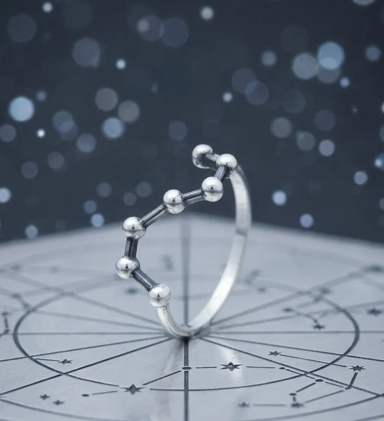 Big Dipper Constellation Ring — 925 Sterling Silver