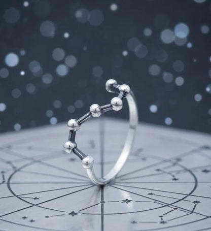 Big Dipper Constellation Ring — 925 Sterling Silver