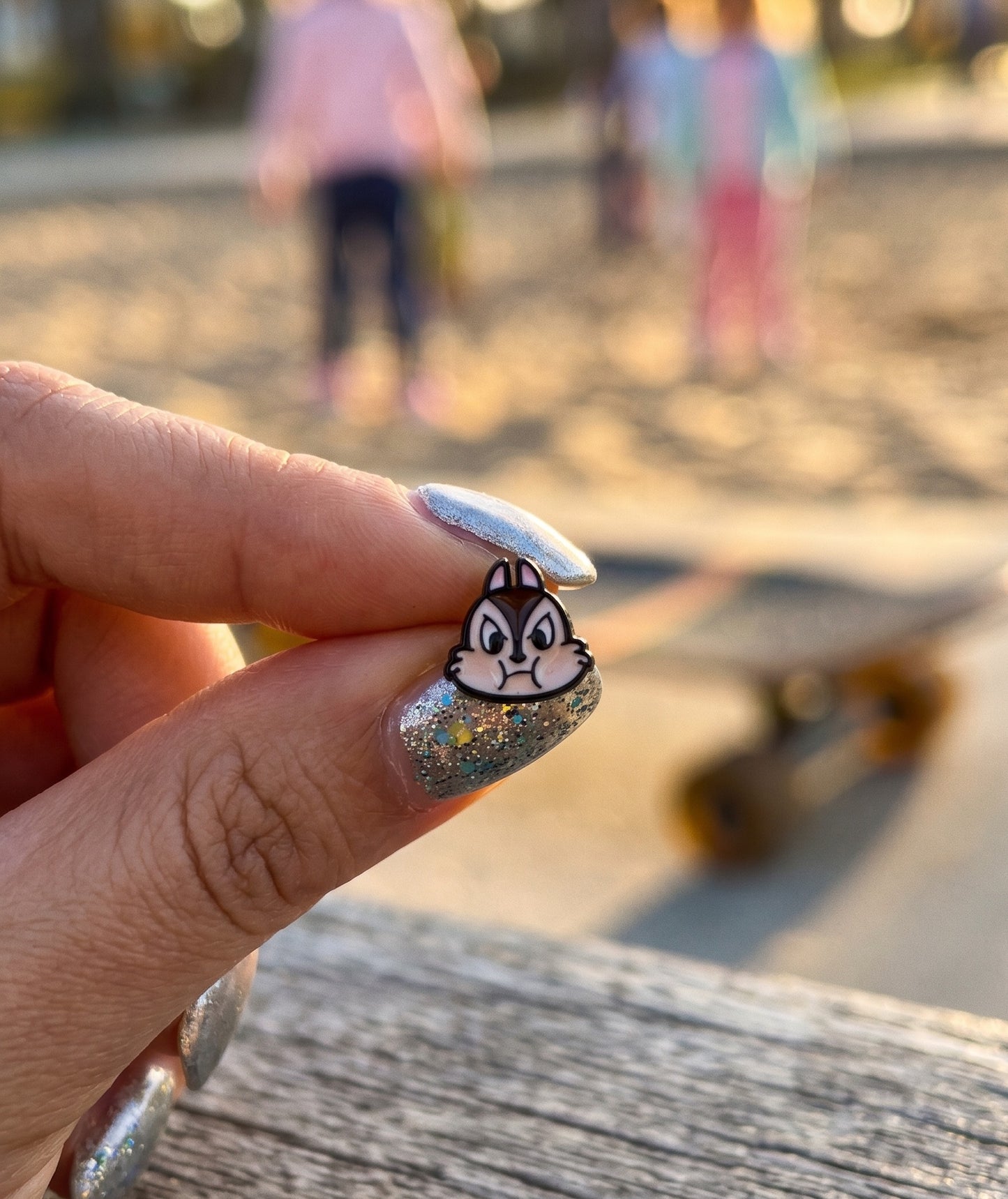 Chip 'n' Dale Barbell Stud | Mom & Daughter Matching Ear Stack