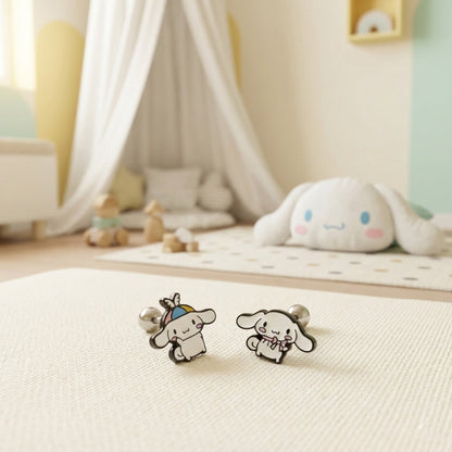 Cinnamoroll Barbell Ball Earring  | Handmade in Korea