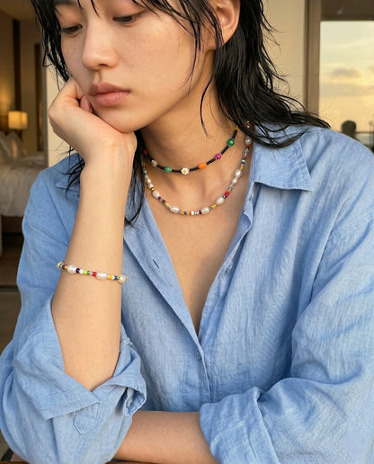 Pearl & Bead Layering Necklace — K-Fine Jewelry | 8ttitto8