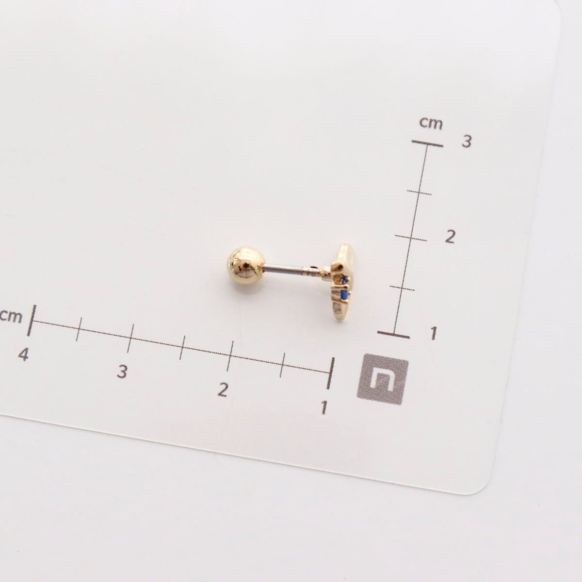 Lucky Ocean 4-Piece Barbell Ball Stud Earring Set - Dolphin & Whale Tail