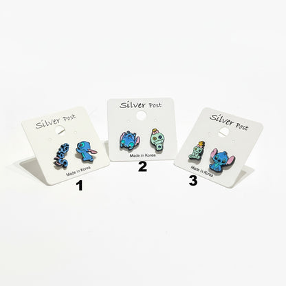 Stitch & Scrump Mismatched Stud Earrings (3 Styles)