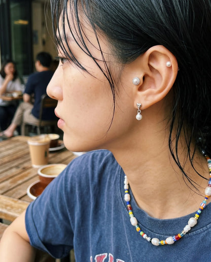 Heart Pearl Drop Stud — K-Fine Jewelry | 8ttitto8