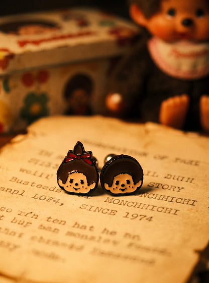 Monchhichi & Kiki Mismatch Earrings — The Nostalgia Duo