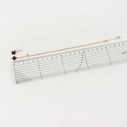 925 Sterling Silver Cognac Brown Pavé Clover Two-Way Drop Earrings | Rose Gold Plated