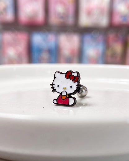 Hello Kitty & Rilakkuma Surgical Steel Piercing | K-Jewelry