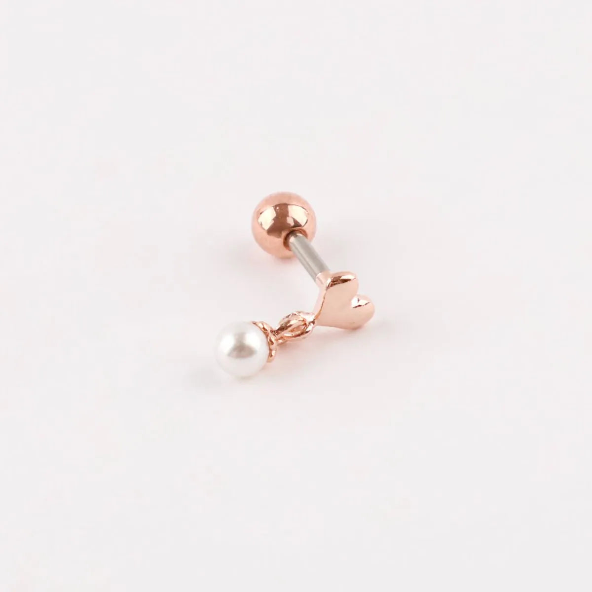 Heart Pearl Drop Stud — K-Fine Jewelry | 8ttitto8