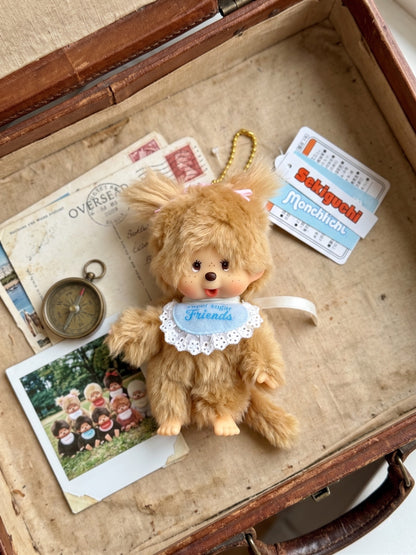 Monchhichi Sweet Sugar Friends Plush Bag Charm | Coquette Y2K Keychain
