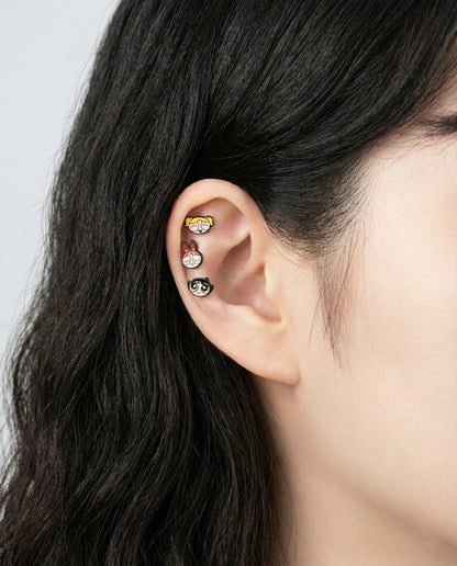 Powerpuff Girls Barbell Stud | Y2K Ear Stack Piercing