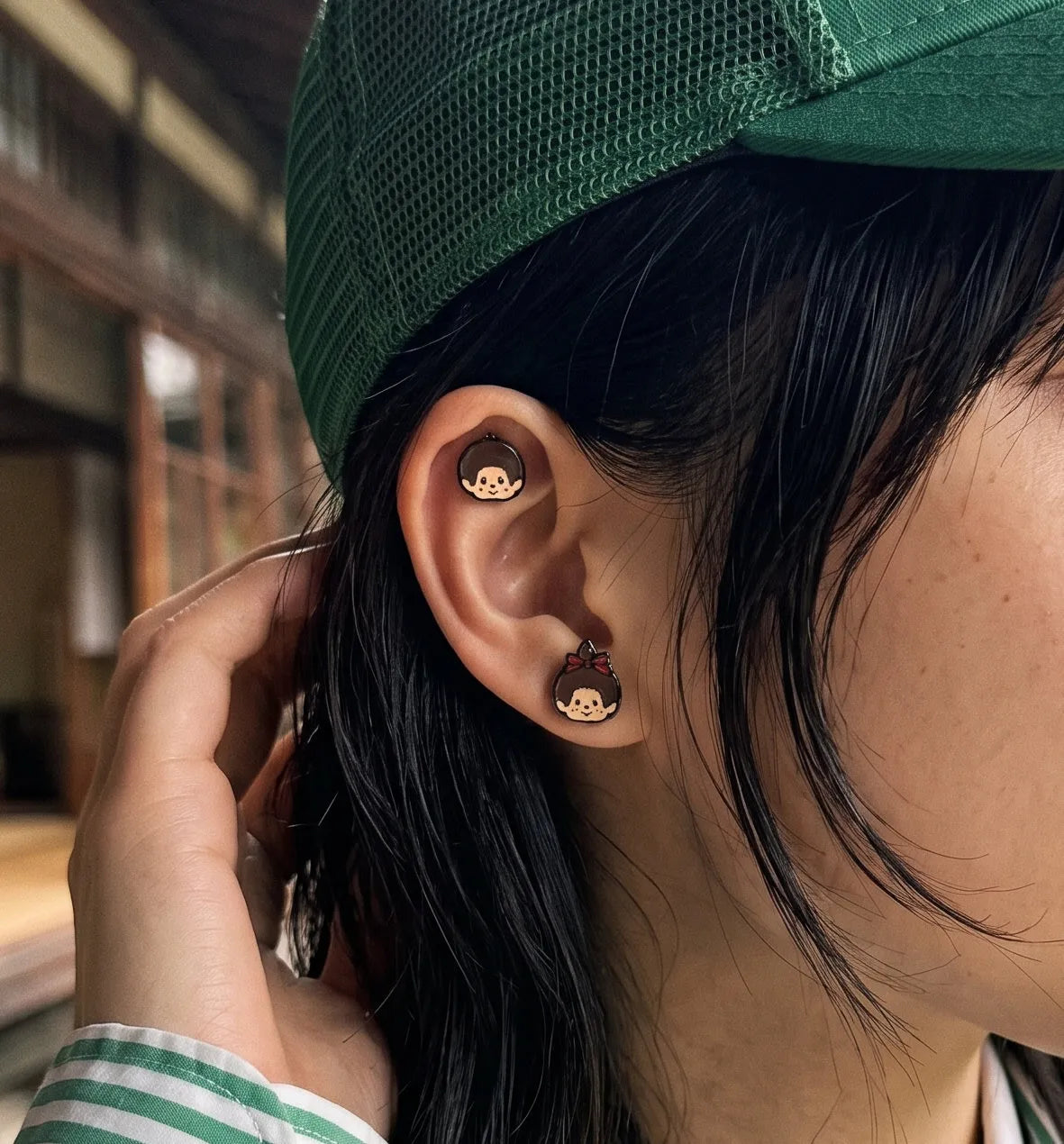 Monchhichi & Kiki Mismatch Earrings — The Nostalgia Duo