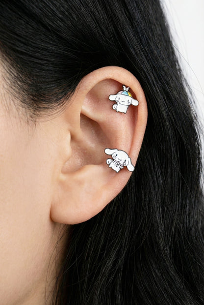 Cinnamoroll Barbell Ball Earring  | Handmade in Korea
