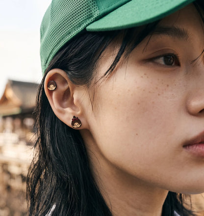 Monchhichi & Kiki Mismatch Earrings — The Nostalgia Duo