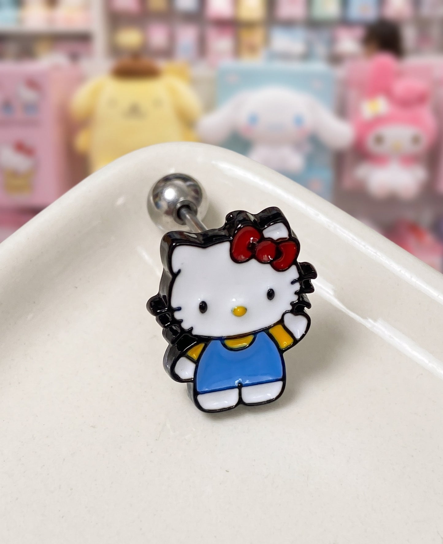 Hello Kitty & Rilakkuma Surgical Steel Piercing | K-Jewelry