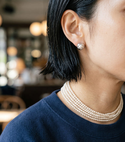 5-Strand Pearl Choker Necklace | Layered Pearl Necklace for Women