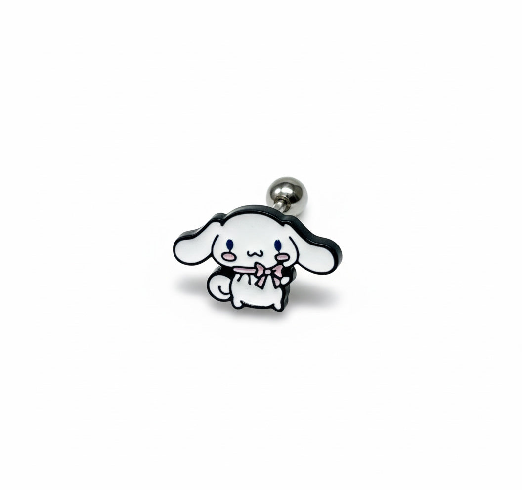 Cinnamoroll Barbell Ball Earring  | Handmade in Korea