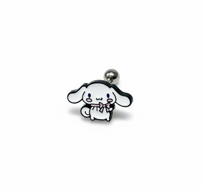 Cinnamoroll Barbell Ball Earring  | Handmade in Korea