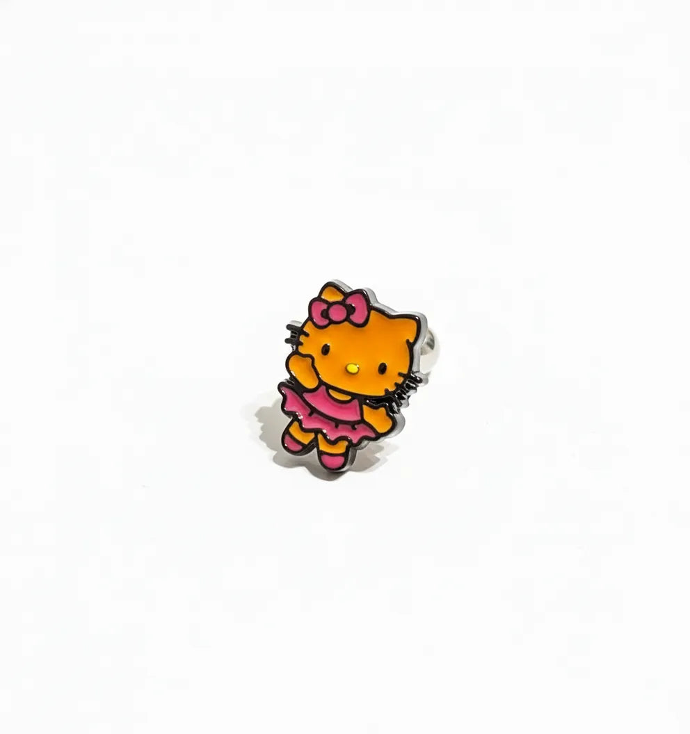 Hello Kitty Tanning Balletcore Piercing | Handmade in Korea (Sold Individually)