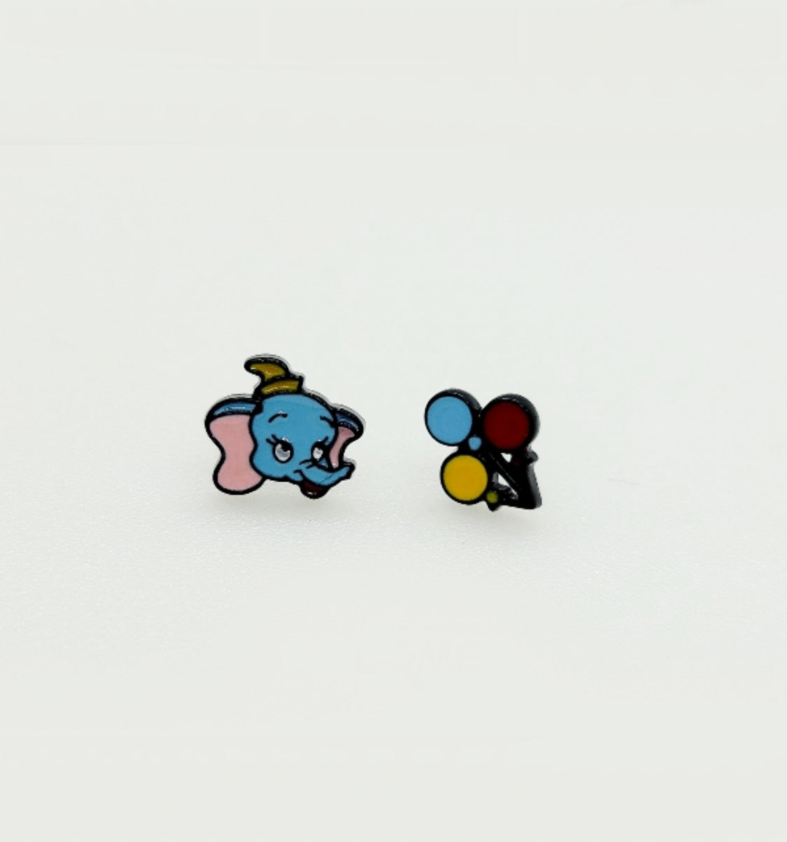 Dumbo Marie Inspired Kawaii Earrings 4pcs Set | 925 Silver Post