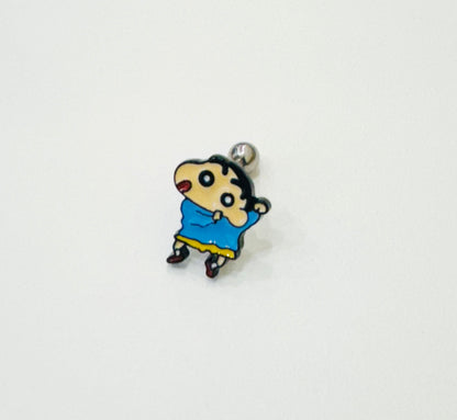 Shin-chan Character Earrings - Surgical Steel (12 Designs)